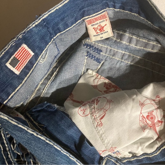 SOLD!Rare! NWT! BlueLabel Ricky SuperT in “SXM TRUSTFALL”wash TrueReligion 31x34 - Picture 8 of 9